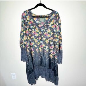 Johnny Was silk tunic. Sz. 2X.